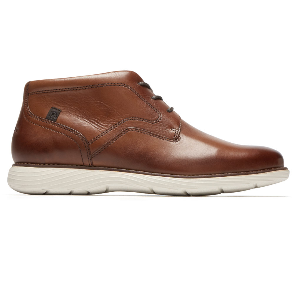 Rockport Støvler Herre Brune - Garett Chukka - GLPU80957